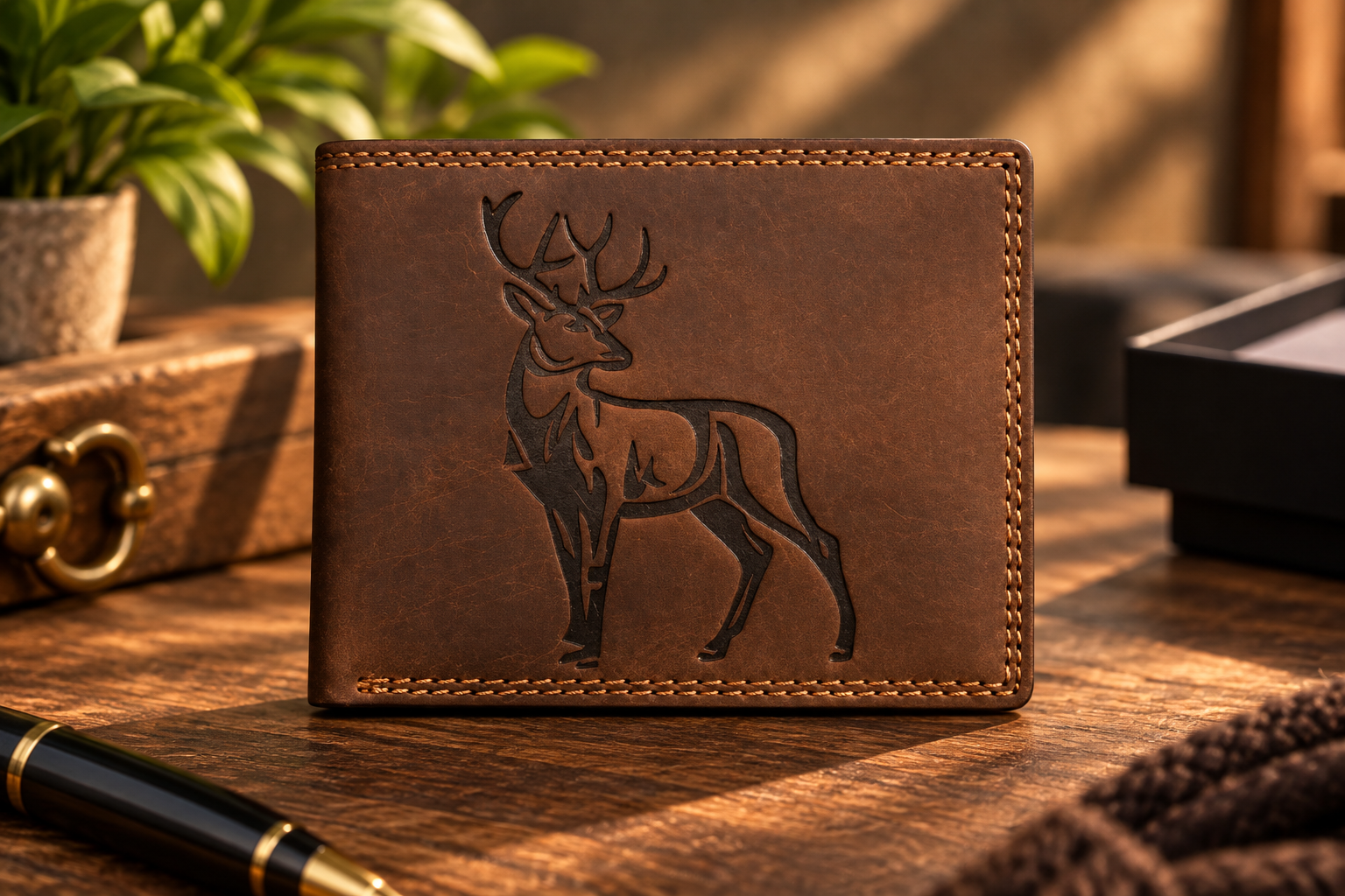Equinova Deer Leather Wallet